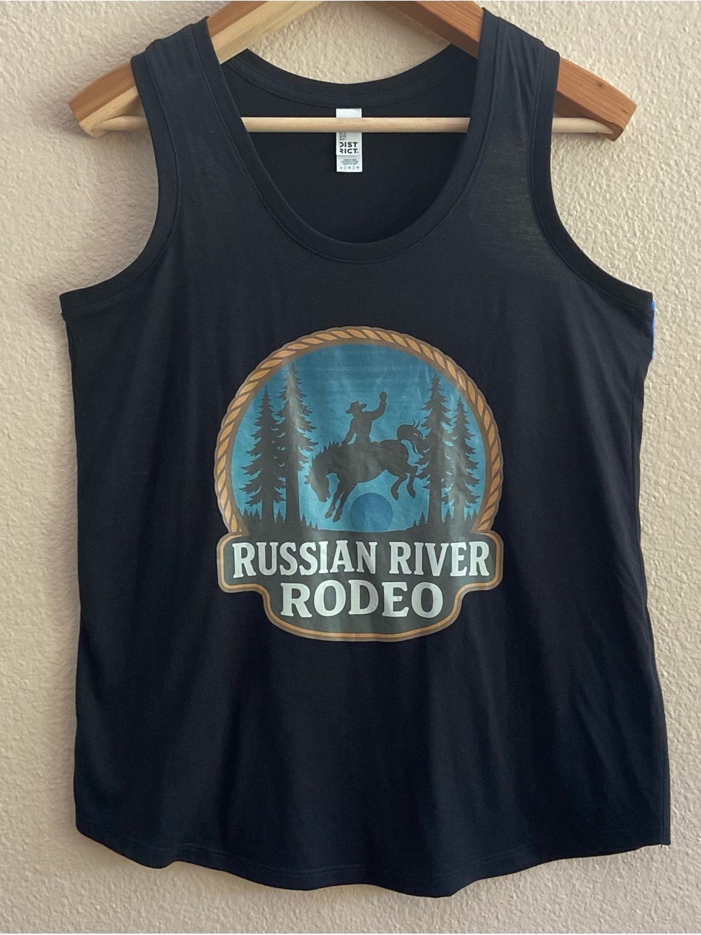 Tank - Women’s Large - NWOT - Russian River Rodeo Razor Back - 2025 - Black
